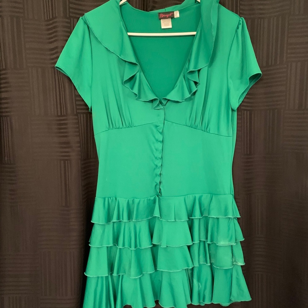 Green halloween dress
